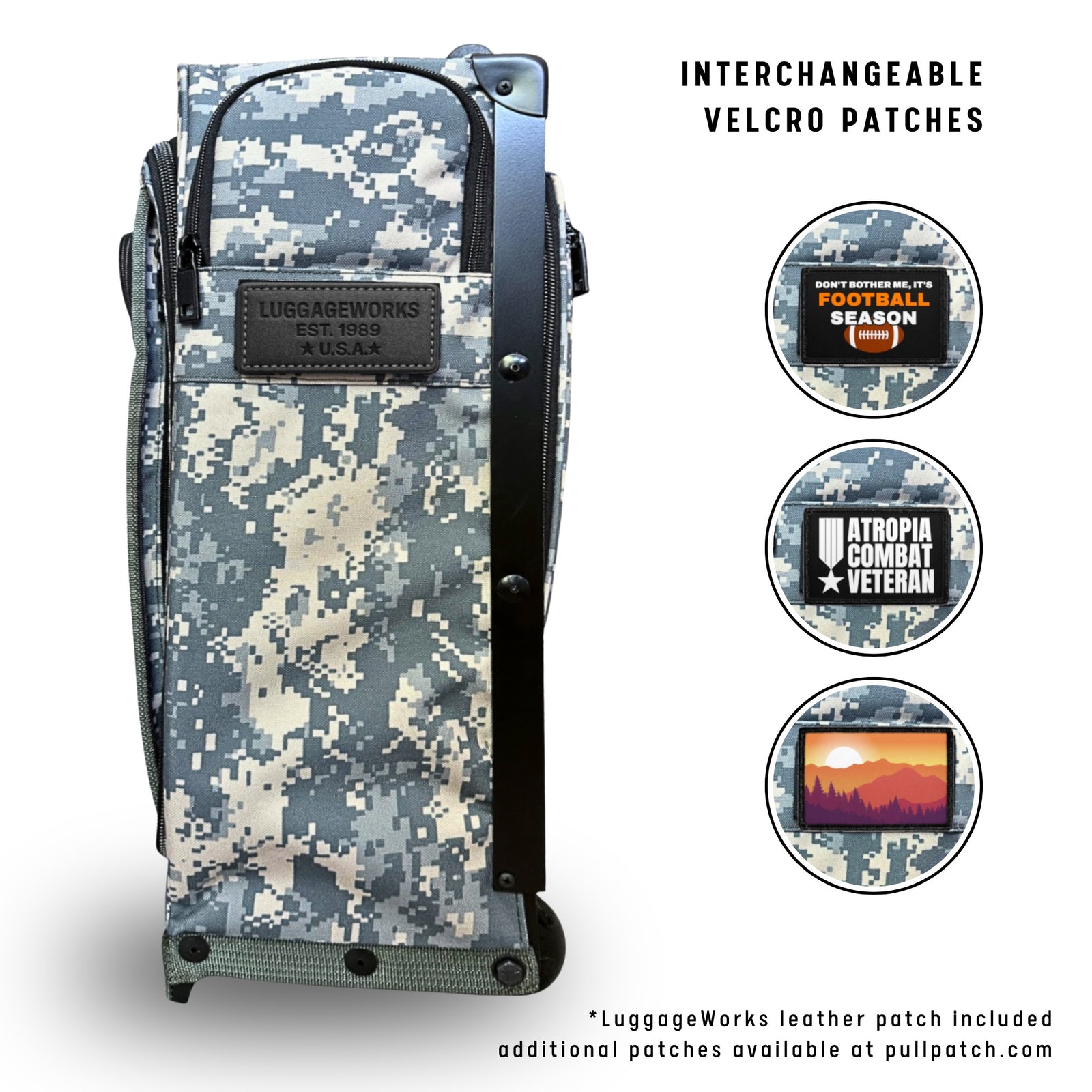 The Paratrooper – Patriot Squadron - 22” Rolling Bag