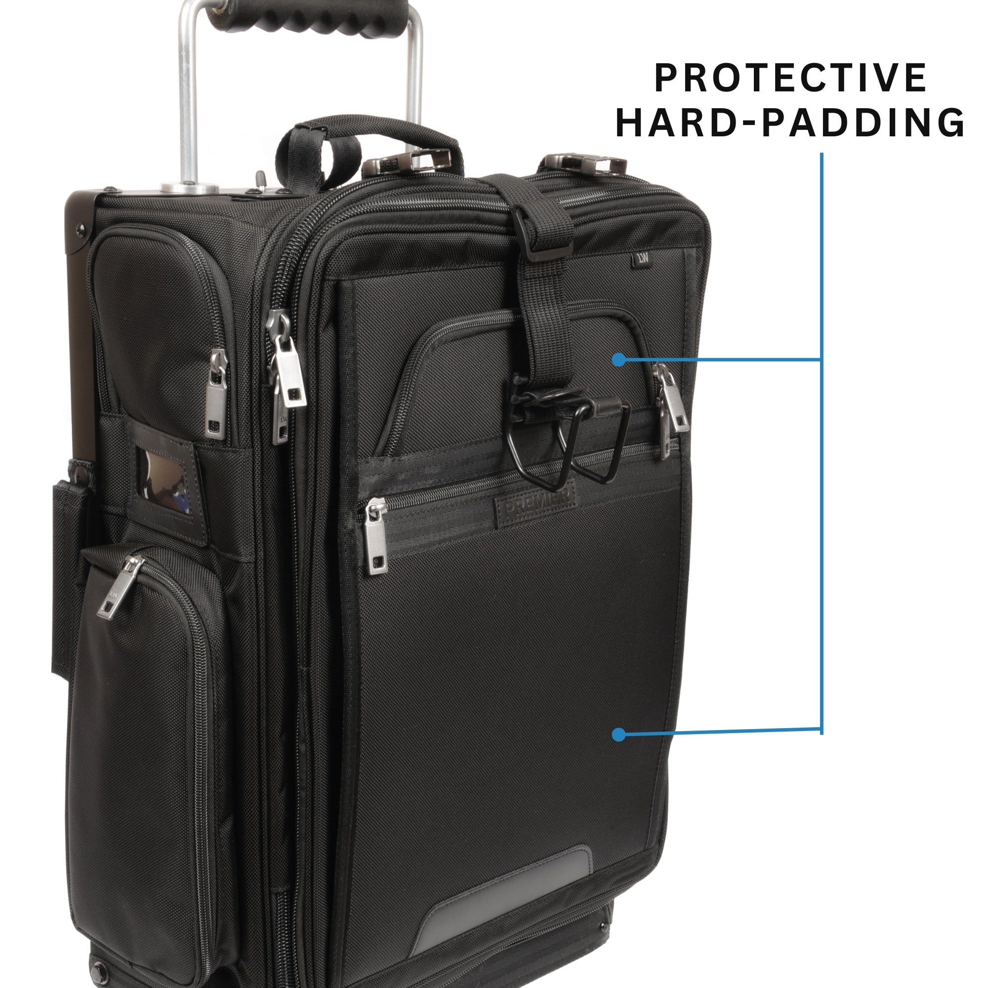 Stealth Premier 22 Rolling Bag Expandable Suiter Luggageworks