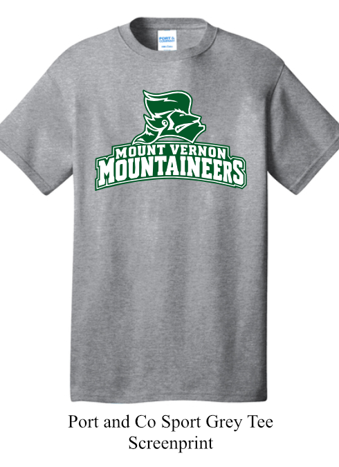 Mountaineer Port and Co Sport Grey Tee