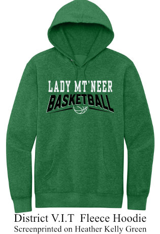 Lady Mountaineer BBall District V.I.T. Fleece Hoodie