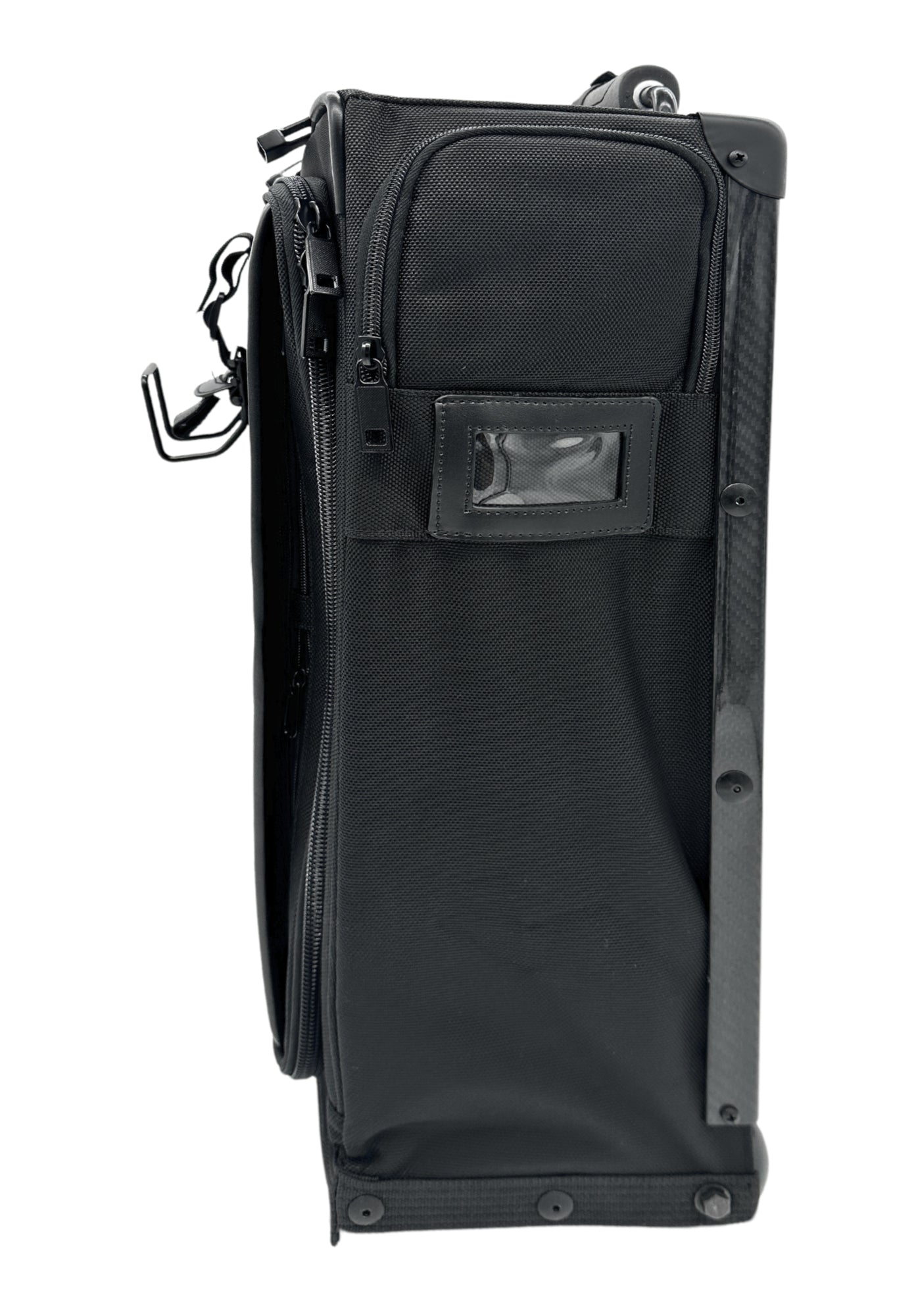 Carbon 22 Rolling Bag without side pockets Luggageworks