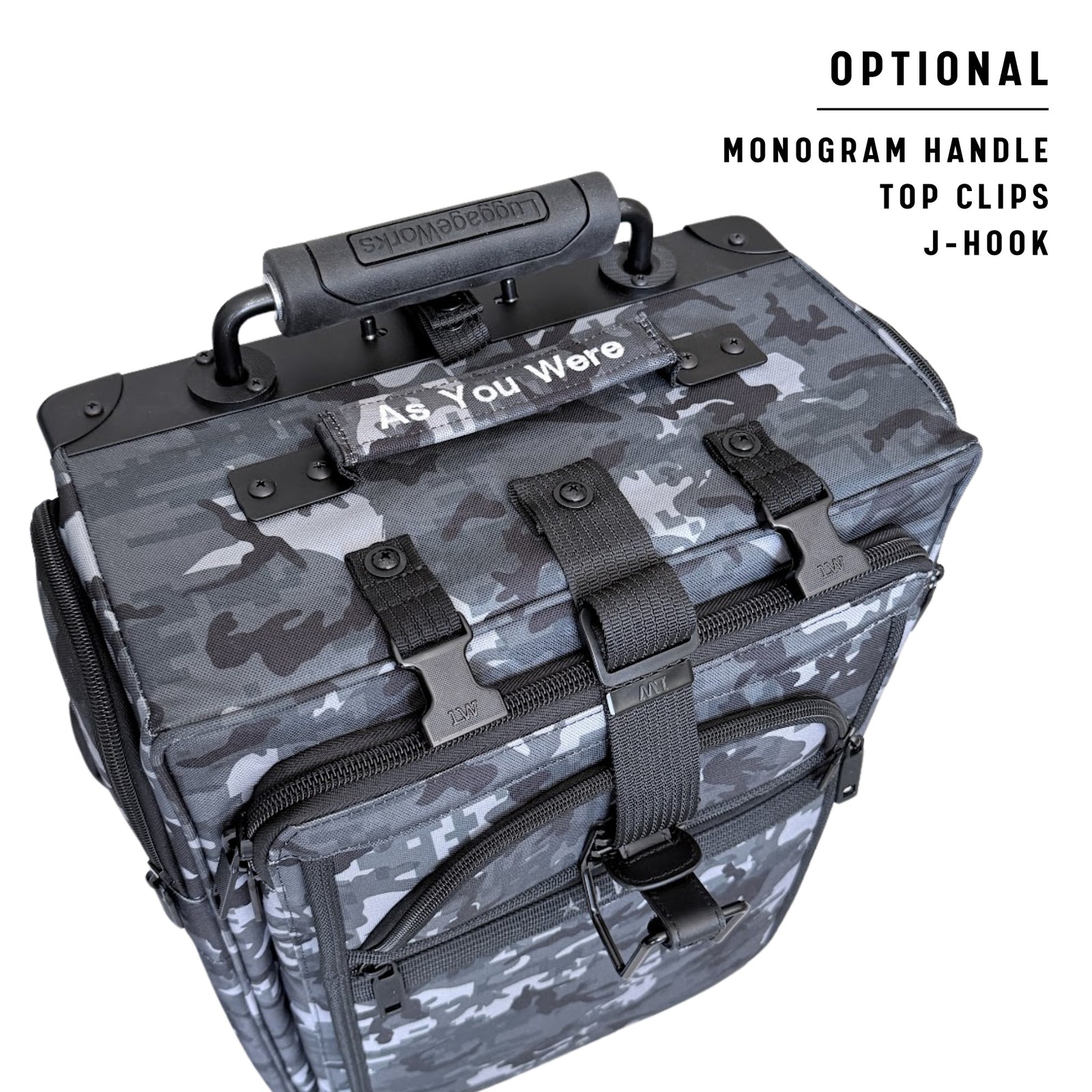 The Black Hawk – Patriot Squadron - 22” Rolling Bag
